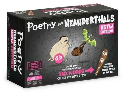 Obrázek produktu pro Asmodee Poetry for Neanderthals NSFW, Karetní, 17 rok/roky
