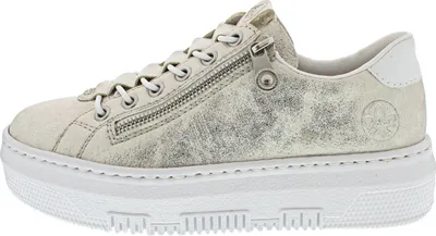 Produktbild von Rieker M1953-60 (40/beige-gold/weiss/leh)