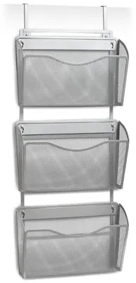 Obrázok produktu pre keine Marke 17755 Wand/Tür-Magazinhalter silber