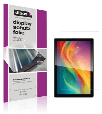 Immagine prodotto di 2x Pellicola Protettiva per Denver TIO-10525 Protezione Schermo Claro Display dipos