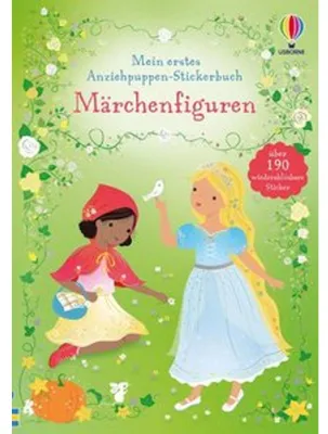 Obrázek produktu pro Mein erstes Anziehpuppen-Stickerbuch: Märchenfiguren
