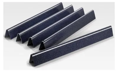 Produktbild von 57 cm Flavorizer Bars für Weber Spirit E310/320 (2007-2012 mit seitlichen Brennerknöpfen), Porzellan Stahl Brennerabdeckung Ersatzteile für Spirit 700, Weber 900
