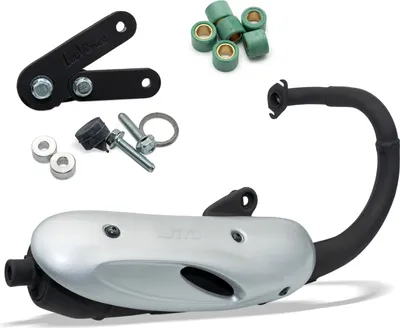 Immagine prodotto di LeoVince sistema di scarico completo SITO con omologazione, acciaio compatibile con Peugeot Speedfight 2 50 AC / LC / X-Fight 50 WRC LC