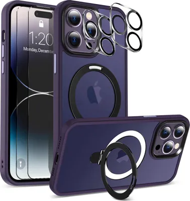 Immagine prodotto di Custodia ibrida con vetro per iPhone 12 Pro Max per la custodia protettiva MagSafe
