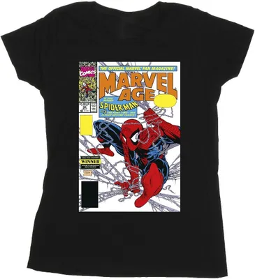 Produktbild von Marvel - "Marvel Age" T-Shirt für Damen BI39812 (S) (Marineblau)