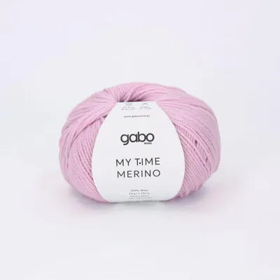 Zdjęcie produktu dla Włóczka Gabo Wool My Time Merino 9520 / mglista peonia