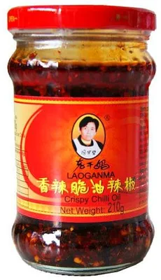 Zdjęcie produktu dla Chrupiące Chili W Oleju Laoganma 210G Do Dań Azjatyckich Chińskich