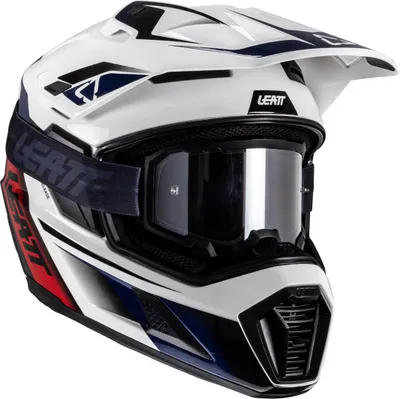 Zdjęcie produktu dla Kask Leatt ADV 8.5 V25 biało-niebiesko-czerwony 2 S