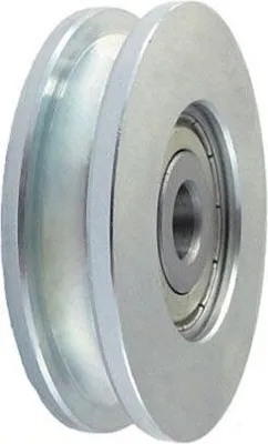 Produktbild von Seilrolle 59 mm fur Seil 6 mm Metallprofilrollen mit Lagerung d=59mm/6 (CM59/6L)