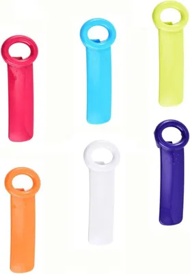 Produktbild von Flaschendeckelöffner – Set mit 6 Stück – Glas – Rutschfest – Ergonomischer Griff – Kompakt