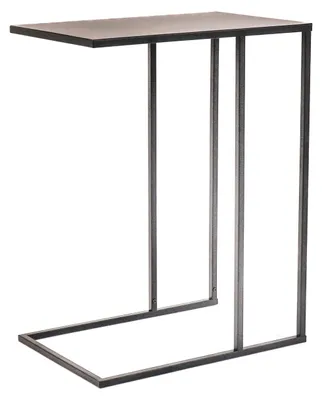 Image de Table d'appoint - Métal - Noir - 45x30x60 cm