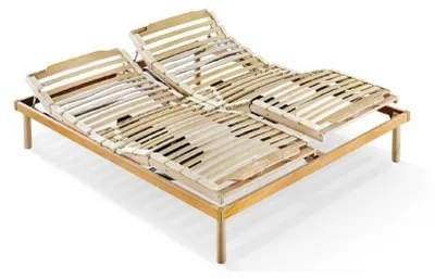 Immagine prodotto di Rete matrimoniale elettrica in legno Master