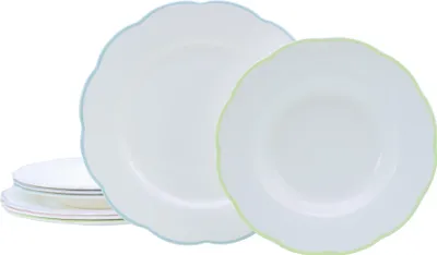 Obrázok produktu pre CreaTable, 24846, Florine Bunt, 8-dielny servírovací servis, kamenina