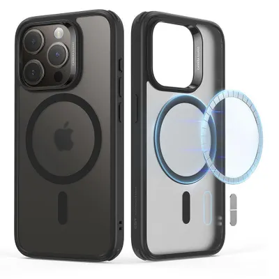 Produktbild von ESR Classic Hybrid (HaloLock) Hülle für iPhone 15 Pro Max (schwarz)