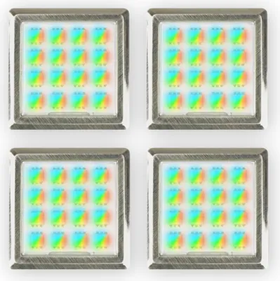 Produktbild von kalb | LED RGB Vitrinenbeleuchtung Glasbodenbeleuchtung Schrankleuchte SET 4er Set
