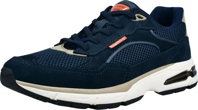 Produktbild von Bugatti Leder Sneaker mit dynamischer Silhouette und sichtbarem Dämpfungselement