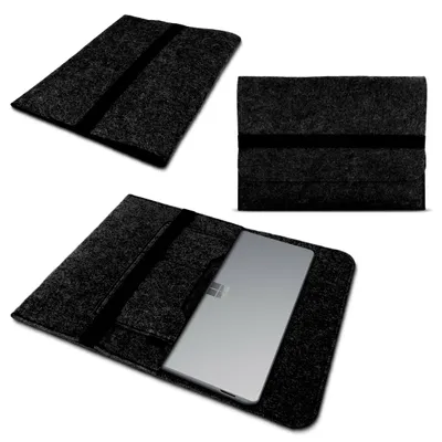 Produktbild von Notebook Hülle für Microsoft Surface Laptop 3 13.5 Schutzhülle Tasche Filz CoverFarbe:Dunkelgrau