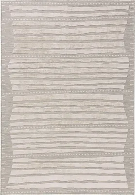 Immagine prodotto di benuta tappeto da interno ed esterno Flora Grigio 200x300 cm tappeto soggiorno tappeto da esterno rettangolare fantasia a pelo corto