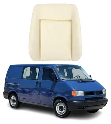 Produktbild von Rückenlehne Schaumstoff Sitzpolster für VW T4 Transporter Caravelle 1990-2003, KI-generiertes Bild