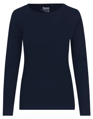 Produktbild von Neutral - T-Shirt für Damen Langärmlig LT2916 (XL) (Marineblau)