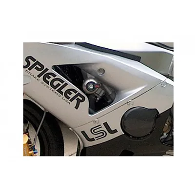 Image de Kit de montage LSL Crash Pad® argent pour Kawasaki ZX-6R 600 / 636 ccm année 2003 - 2004