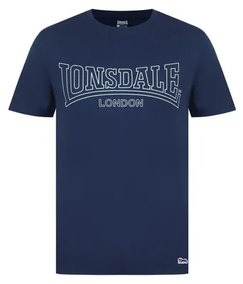 Produktbild von Lonsdale - T-Shirt für Herren, Logo GT19098 (S) (Marine)