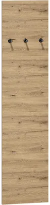 Produktbild von Wandpaneel mit Haken MEVIA 07 artisan eiche