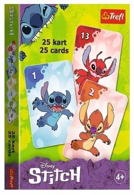 Obrázek produktu pro Trefl Karty PIOTRUŚ Stitch 08978