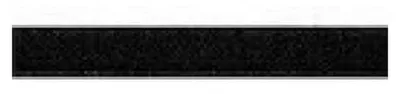 Elastisches Samtband 15 mm schwarz, 51% PES 33% ED 16% PA