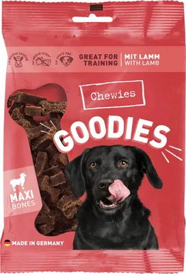 Produktbild von Chewies Training MAXI Lammknöchelchen, Snacks, Hund, Adult, Lamm, 200 g