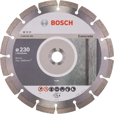 Produktbild von Diamanttrennscheibe Standard for Concrete, 230 x 22,23 x 2,3 x 10 mm, 1er-Pack