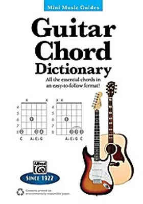 Zdjęcie produktu dla Mini Music Guides -- Guitar Chord Dictionary