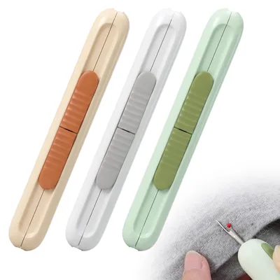 3er-Set 2-in-1 Nadeleinfädler und Nahttrenner
