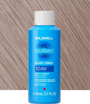 Produktbild von 10AV Goldwell Colorance Gloss Tones Cool Blonde Violet Titanium 60ml -