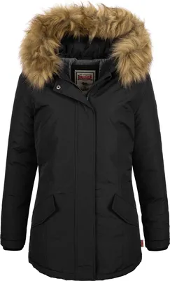 Produktbild von Frauen Winterjacke mit Kapuze KIMMERIDGE Black XS Lonsdale
