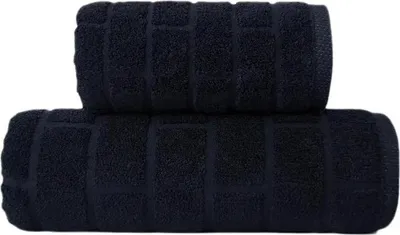 Produktbild von Ziegel-Handtuch Schwarz 50 x 90 [cm].