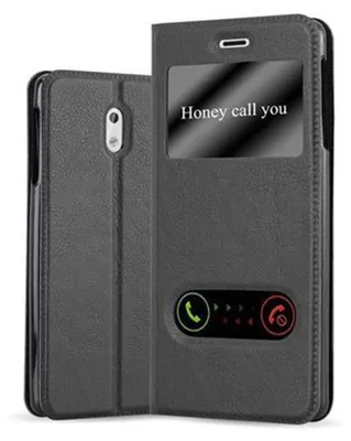 Zdjęcie produktu dla Cadorabo DE-113800, Nokia, Nokia 3 2017, Czarny