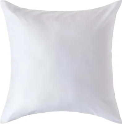 Produktbild von HOMESCAPES Kissenbezug weiss 100% Bio Baumwolle Fadendichte 400, 60 x 60 cm