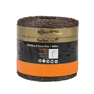 Image de Gallagher Vidoflex 9 TurboLine Plus 400m terra