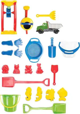 Produktbild von Dantoy Sand Spielset, 38 Teile.