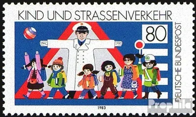 Produktbild von Briefmarken BRD (BR.Deutschland) 1983 Mi 1181 (kompl.Ausg.) FDC Kind und Straßenverkehr