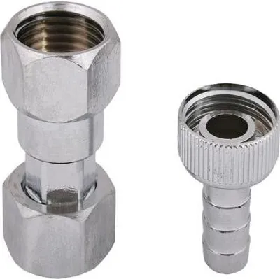 Immagine prodotto di Js Connettore Per Rubinetto, Ingresso 3/4", Uscita Sv1/2", Cromato