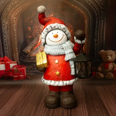 Produktbild von Solis Decor Figur Schneemann mit Laterne