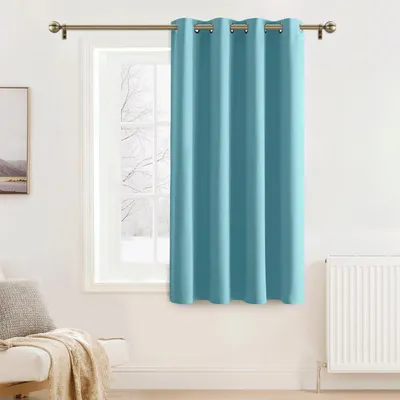 Immagine prodotto di Tenda termica oscurante con occhielli, altezza 158 cm, larghezza 132 cm, azzurra, confezione da 1