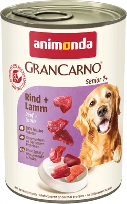 Produktbild von Animonda GranCarno Kalb+Lamm 6 x 400 g Dose