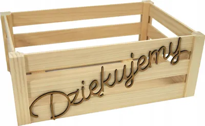 Obrázek produktu pro Dřevěný truhlík s nápisem na bylinky - 28x18x12,5 cm - Dřevěný truhlík - Dekorace na bylinky