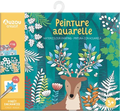 Obrázok produktu pre Auzou Akvarelové maľovanie štetcom