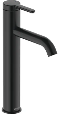 Image de Duravit C.1 Mitigeur monocommande de lavabo L - Noir mat - sans vidage - C11030002046