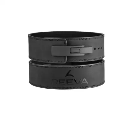 Produktbild von Gewichthebergürtel – Büffelleder – Lifting belt – Schwarz
