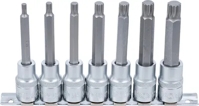 Zdjęcie produktu dla BGS technic Bit Socket Set, Stal chromowo-wanadowa, 870 mm, 100 mm, 870 g